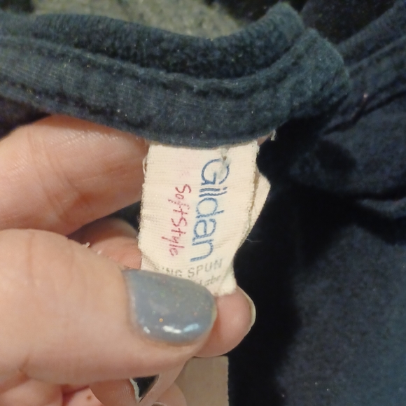 Represent EAST⚡️VAN - Women's Distressed Black T-Shirt - Small Med.⚡️ - Picture 3 of 5